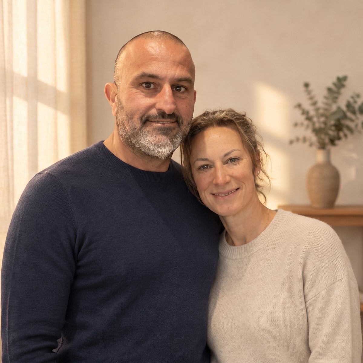 Jon and Clare Bairam, co-founders of Circadian Signal